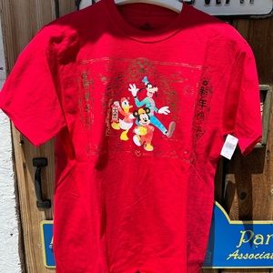 Rare Mickey And friends Lunar New Year T-shirt